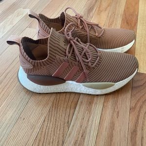Adidas , 10, NMD_W1, peach/maroon